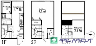 ハーミットクラブハウス高円寺　テラスドの物件間取画像